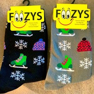 Foozys Socks- 2pair, Item# 139, Skates&Flakes